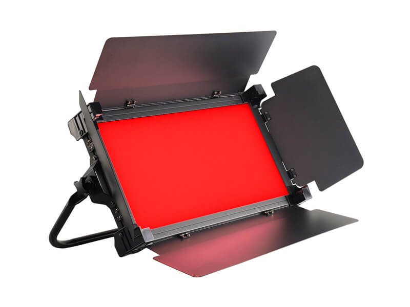 彩色视频拍摄RGB和双色LED视频面板灯